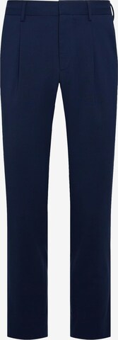 Boggi Milano Regular Broek in Blauw: voorkant