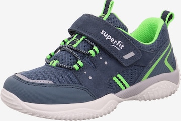 SUPERFIT - Sapatilhas 'Storm' em azul: frente