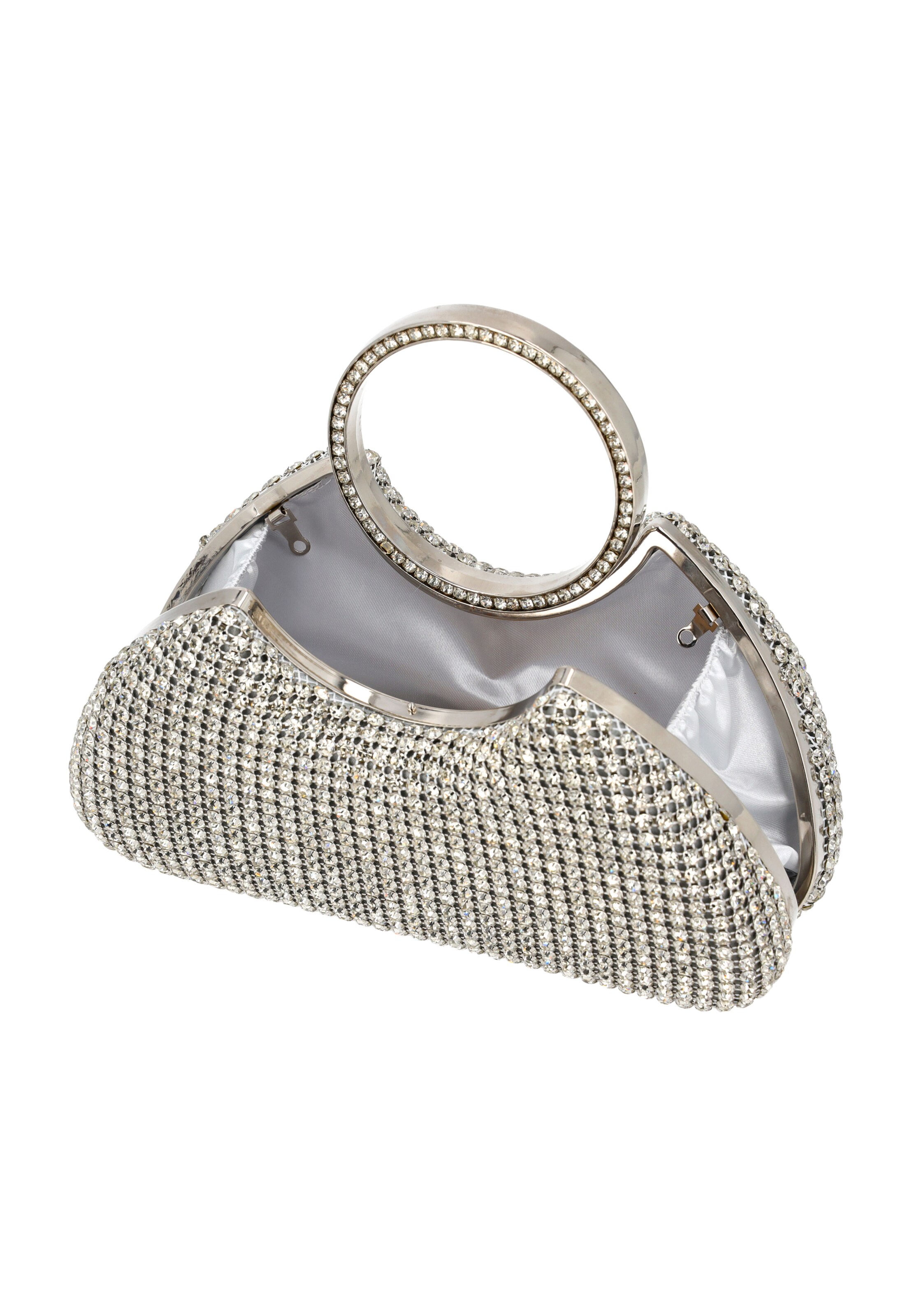 Sac à bandoulière faina en argent