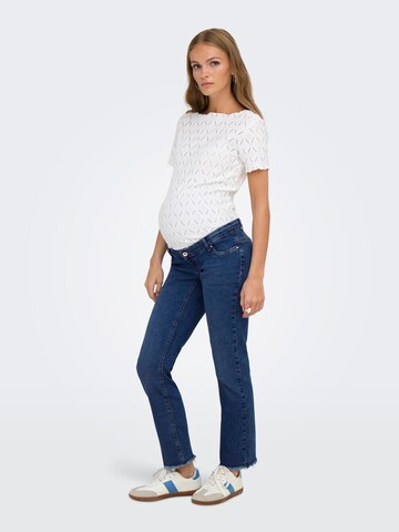 Only Maternity Slim fit Jeans 'OLMBilly' in Blue