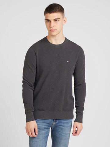 Pullover 'Essential' di TOMMY HILFIGER in grigio: frontale
