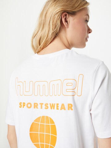 T-shirt fonctionnel 'Leon' Hummel en blanc