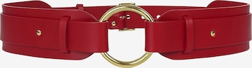 Haute Cuir - Cinturón en rojo: frente