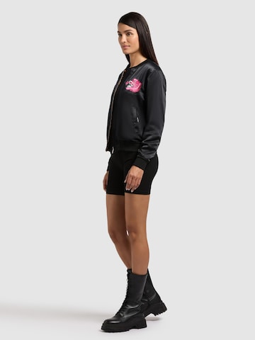 khujo Jacke 'Ruby' in Schwarz