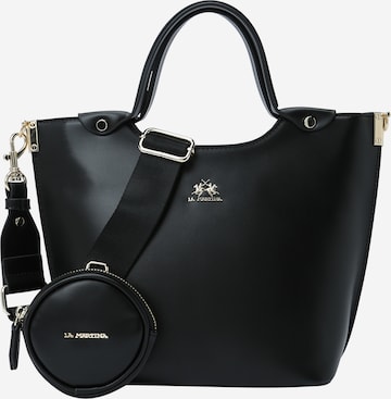 La Martina Handbag 'GUENDA' in Black: front