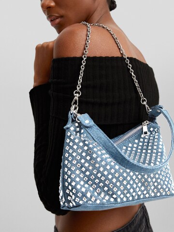 Borsa a mano di Bershka in blu