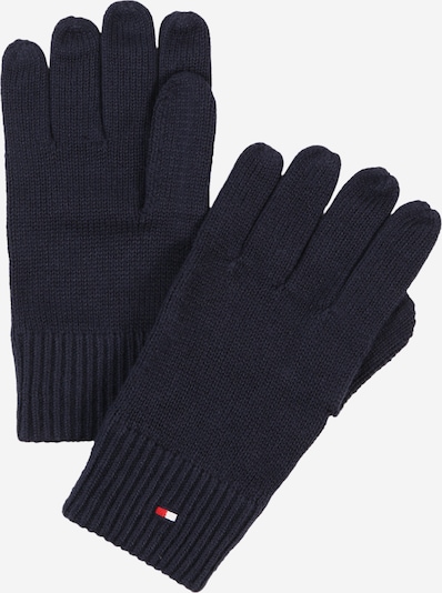 Pirštuotos pirštinės 'Essentials' iš TOMMY HILFIGER, spalva – nakties mėlyna, Prekių apžvalga