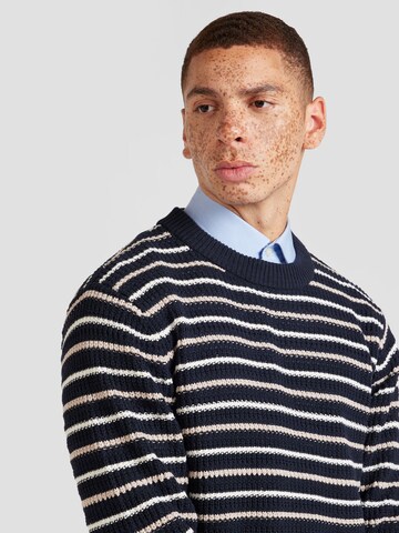 JACK & JONES Sweater 'JORBRONX' in Blue