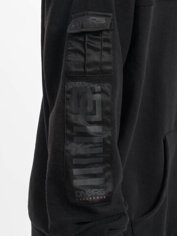 Dangerous DNGRS - Sweatshirt 'Cumulus' em preto