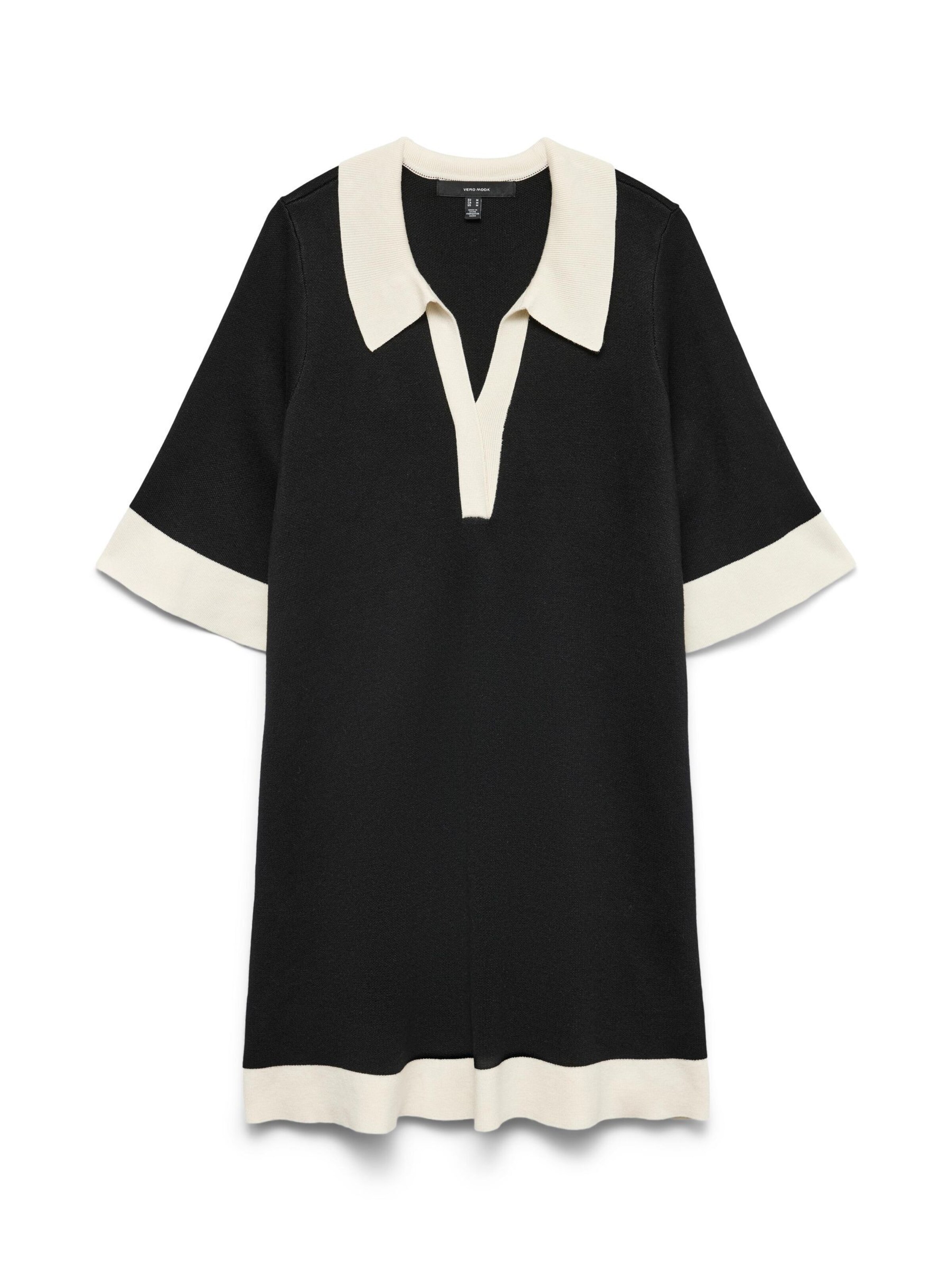 VERO MODA Kjole 'VMOLI' i sort: forside