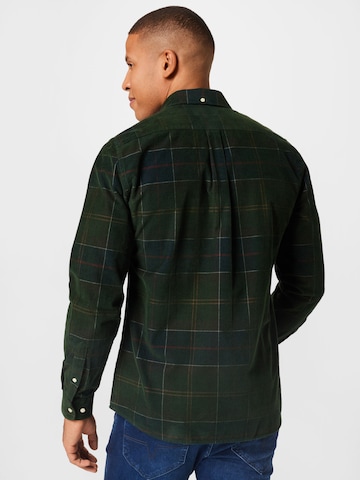 Barbour Regular fit Overhemd 'Blair' in Groen