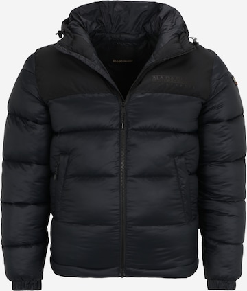 NAPAPIJRI Between-season jacket 'HORNELEN' in Black: front