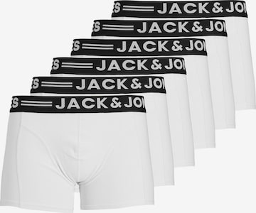 JACK & JONES Boxer shorts 'Sense' in White: front