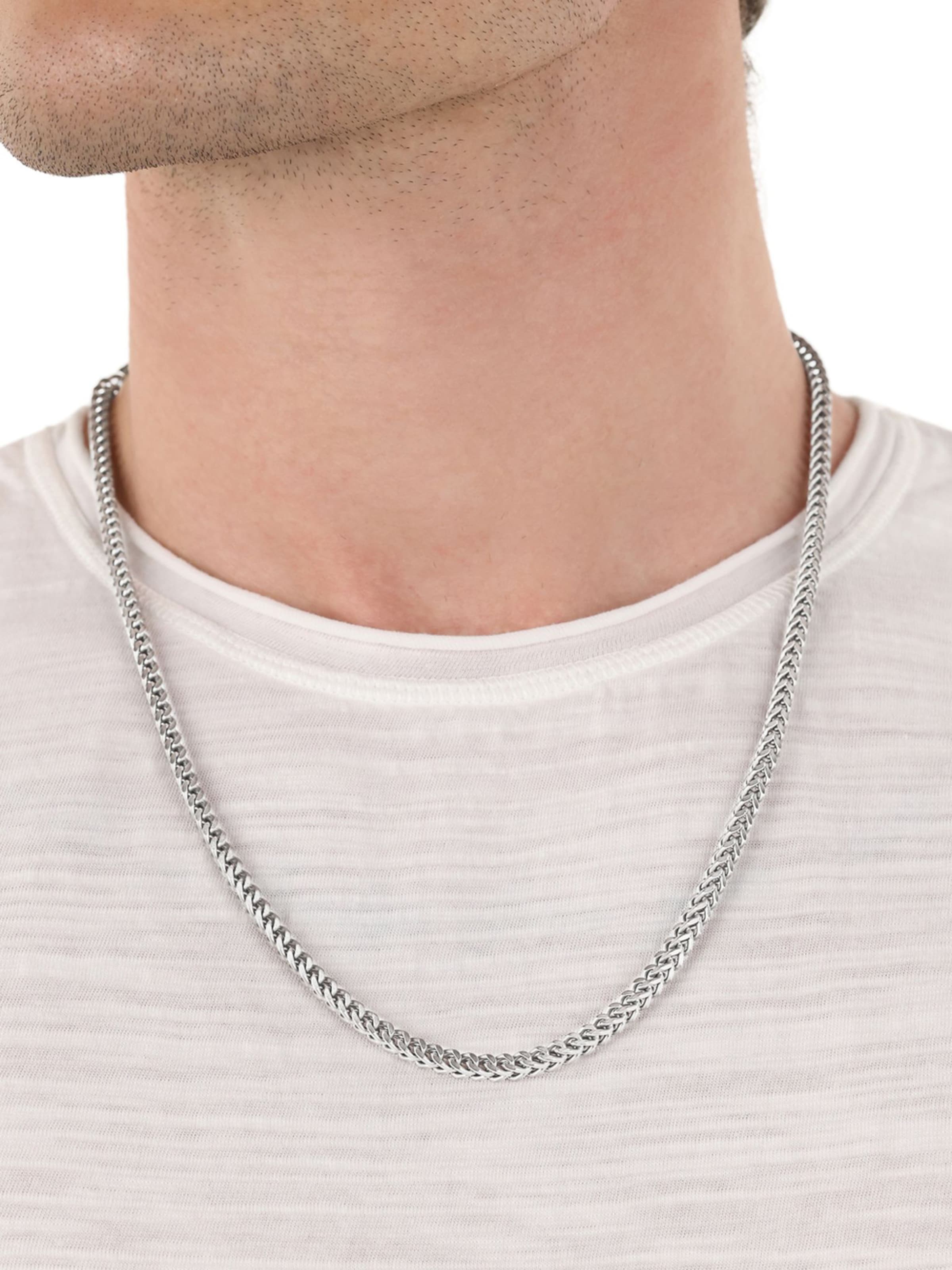 Chaîne JOOP! en argent : devant