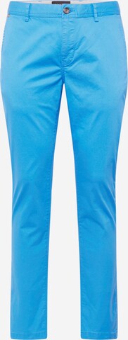 SCOTCH & SODA Regular Chino 'Mott seasonal essential' in Blauw: voorkant