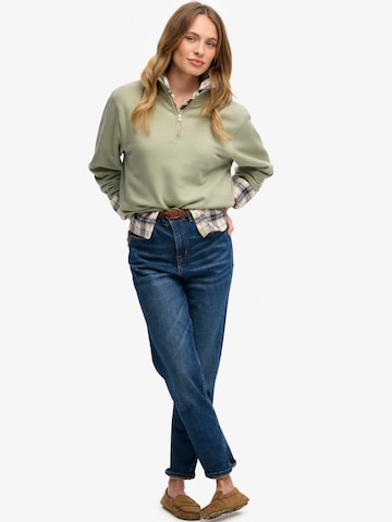 Superdry Sweatshirt 'ESSENTIAL' i grön