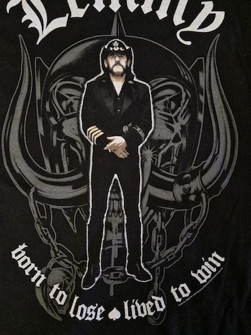 Lemmy Kilmister Koszulka 'Lemmy Kilmister --Memorial Statue T-Shirt' w kolorze czarny