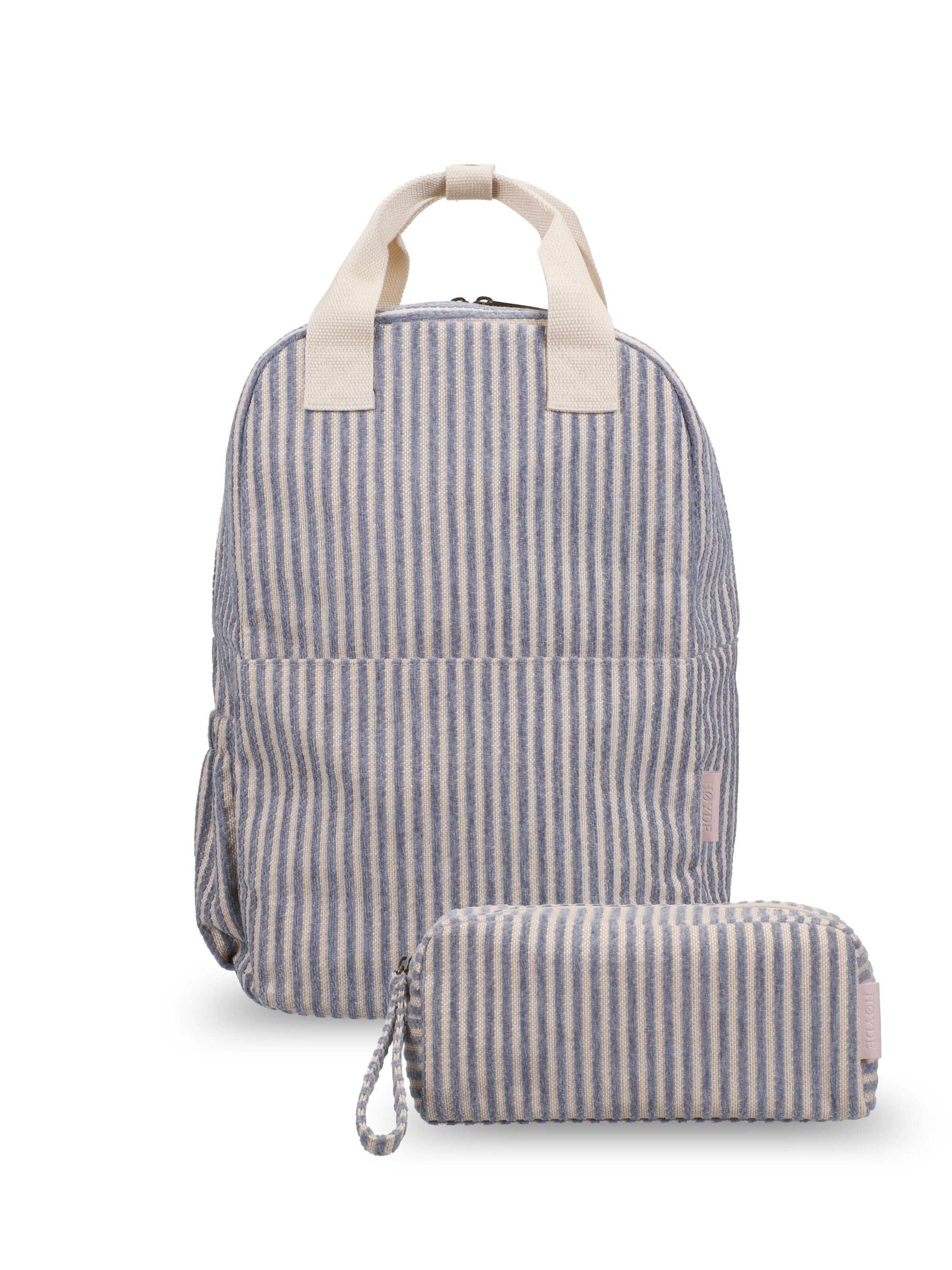 Høyde Rucksack‌ in Blau: Vorderseite