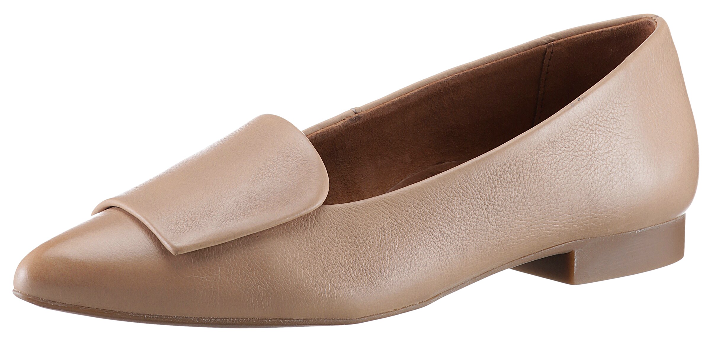 Ballerina di Paul Green in beige: frontale