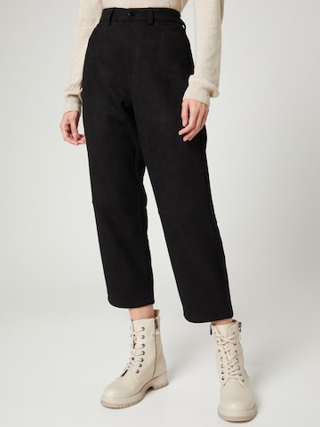 Wide Leg Pantalon 'Nia' Guido Maria Kretschmer Women en noir : devant