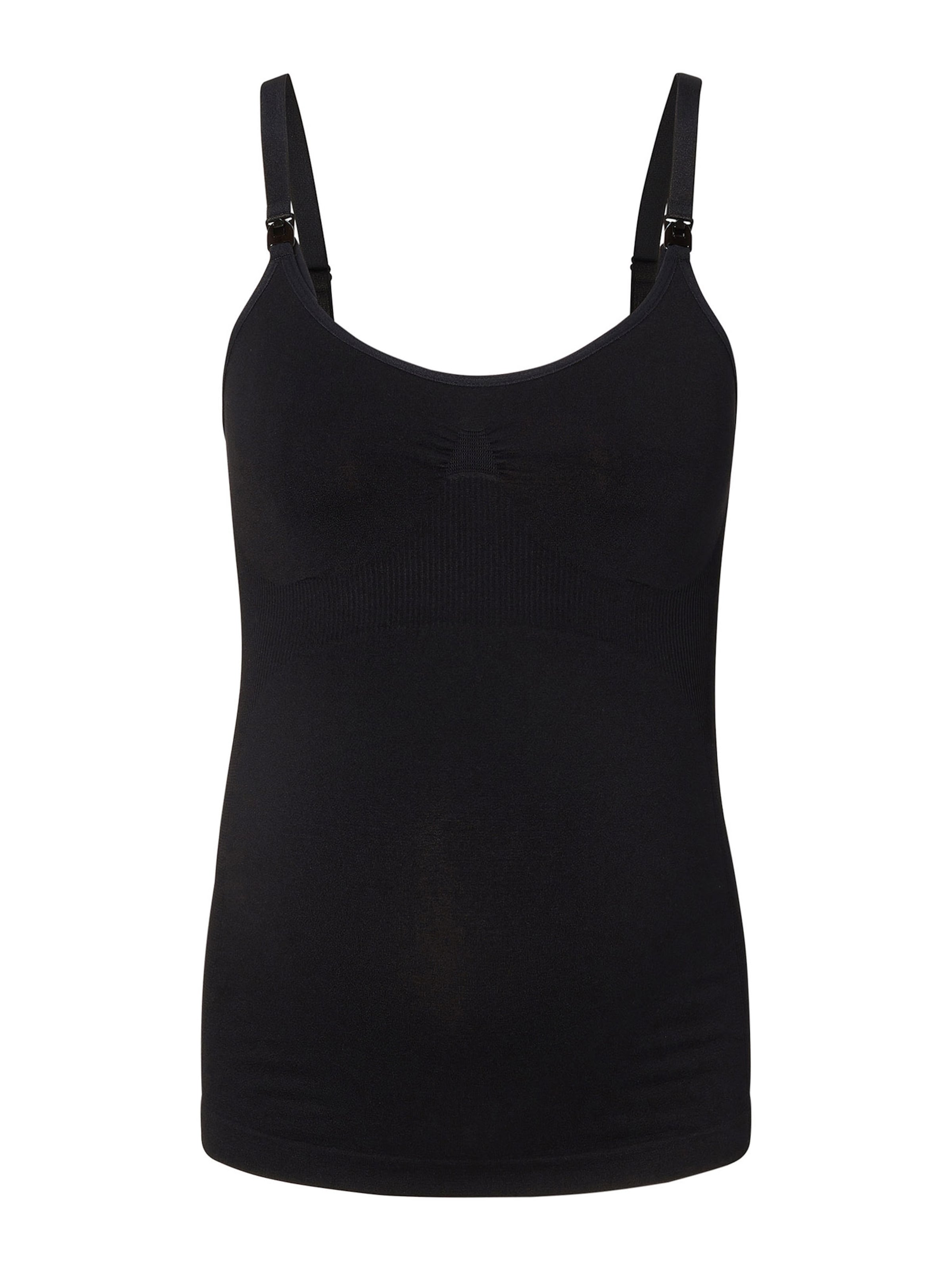 Noppies Shapingtop 'Evi' in Zwart: voorkant