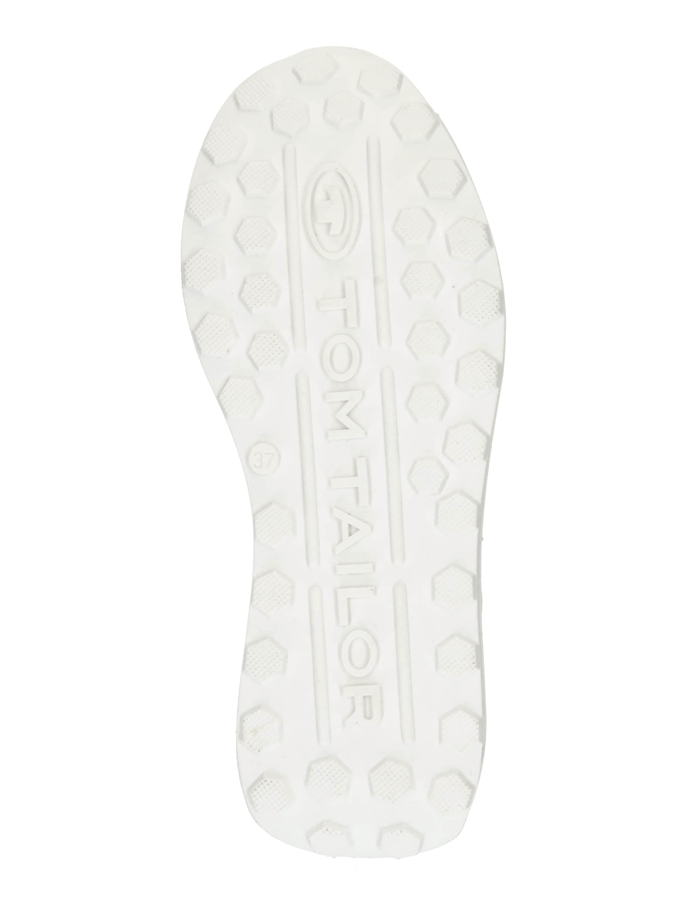 TOM TAILOR Sneaker in Weiß