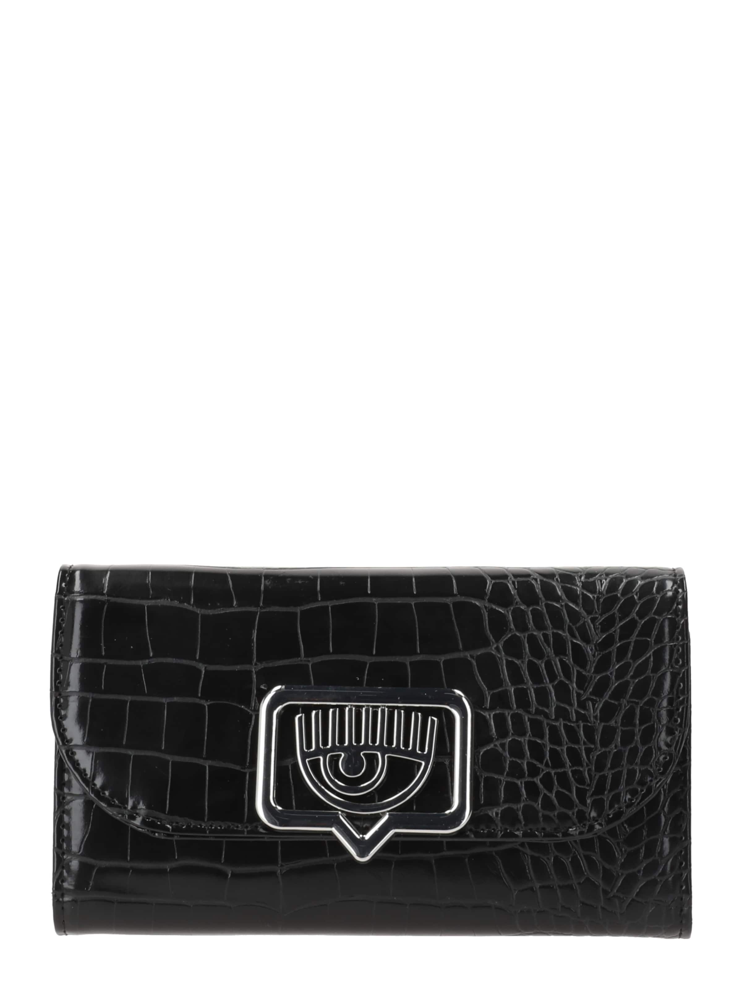 Porte-monnaies 'Range B - Eyelike' Chiara Ferragni en noir : devant