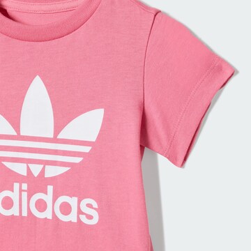 T-Shirt 'Trefoil' ADIDAS ORIGINALS en rose