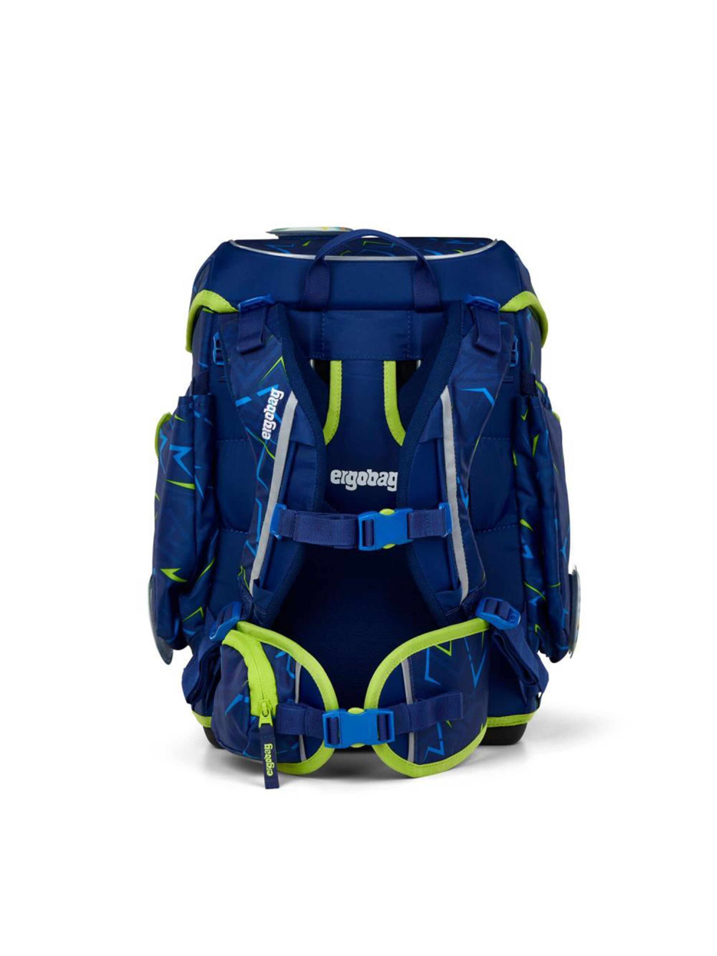 ergobag Rucksack 'Cubo Set 5 tlg'‌‌‌‌‌‌‌‌‌ in Blau