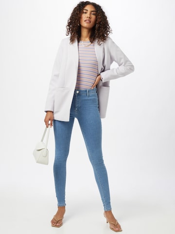 ONLY Skinny Jeans 'BLUSH' in Blauw