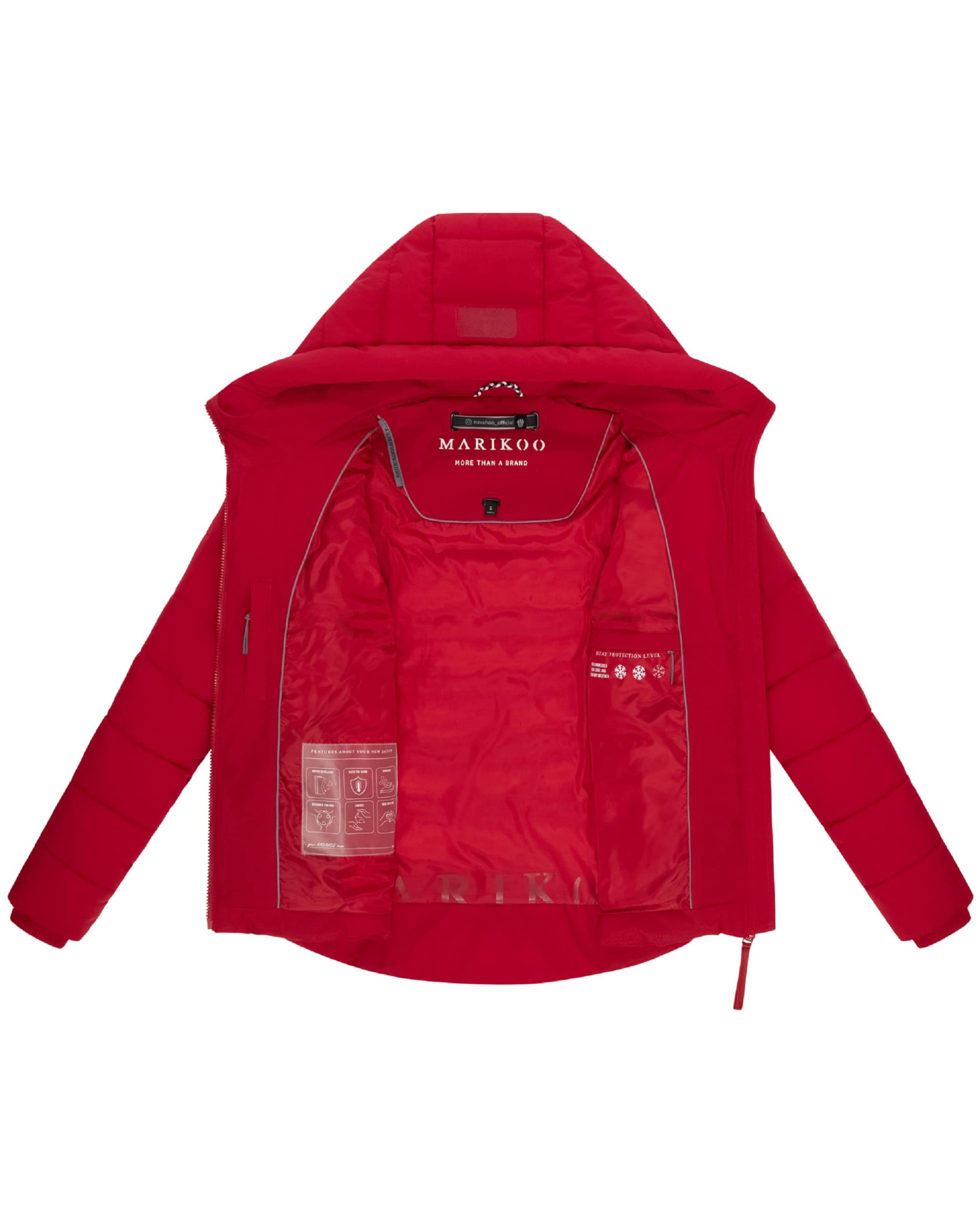 Geacă de iarnă 'Tayenaa 16' de la MARIKOO pe roșu