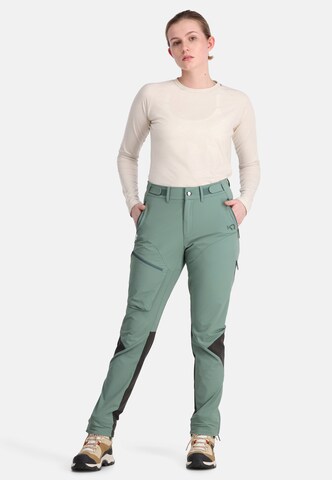 Kari Traa Regular Outdoor Pants 'Voss' in Green