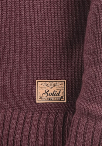 !Solid - Pullover 'Petro' em vermelho