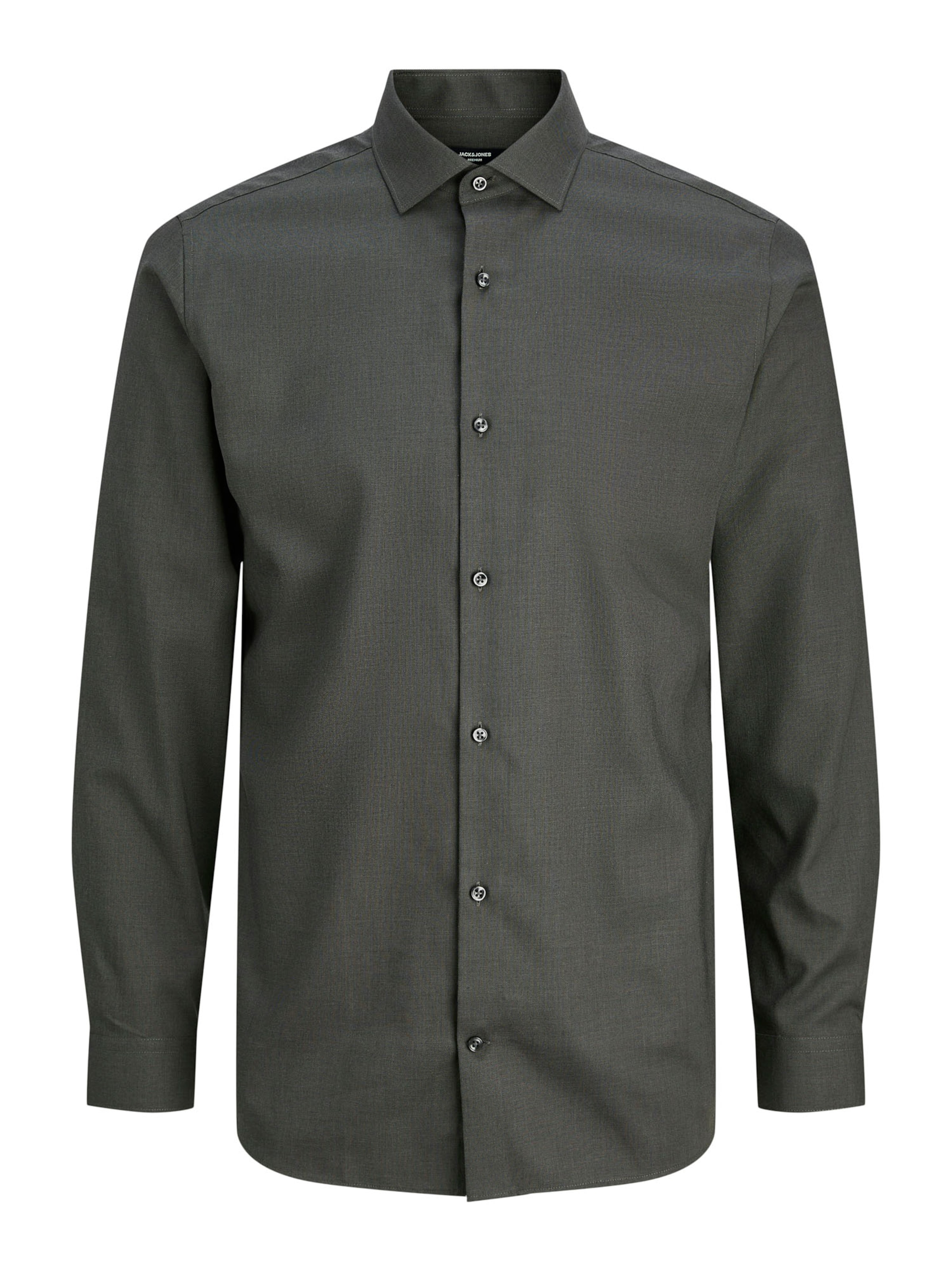 Camicia &#x27;JPRBLAParker&#x27; di JACK &amp; JONES in grigio: frontale