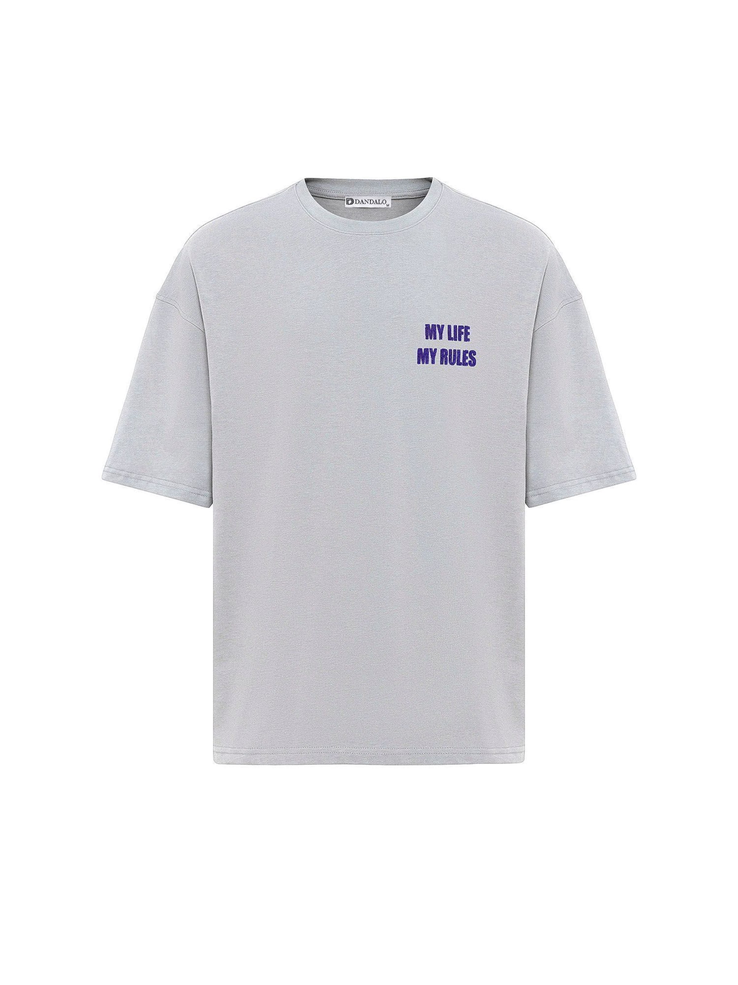 Dandalo Majica | siva barva: sprednja stran