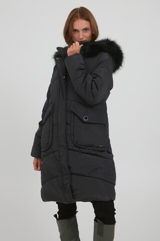 Manteau d’hiver 'ABELONE' b.young en noir : devant