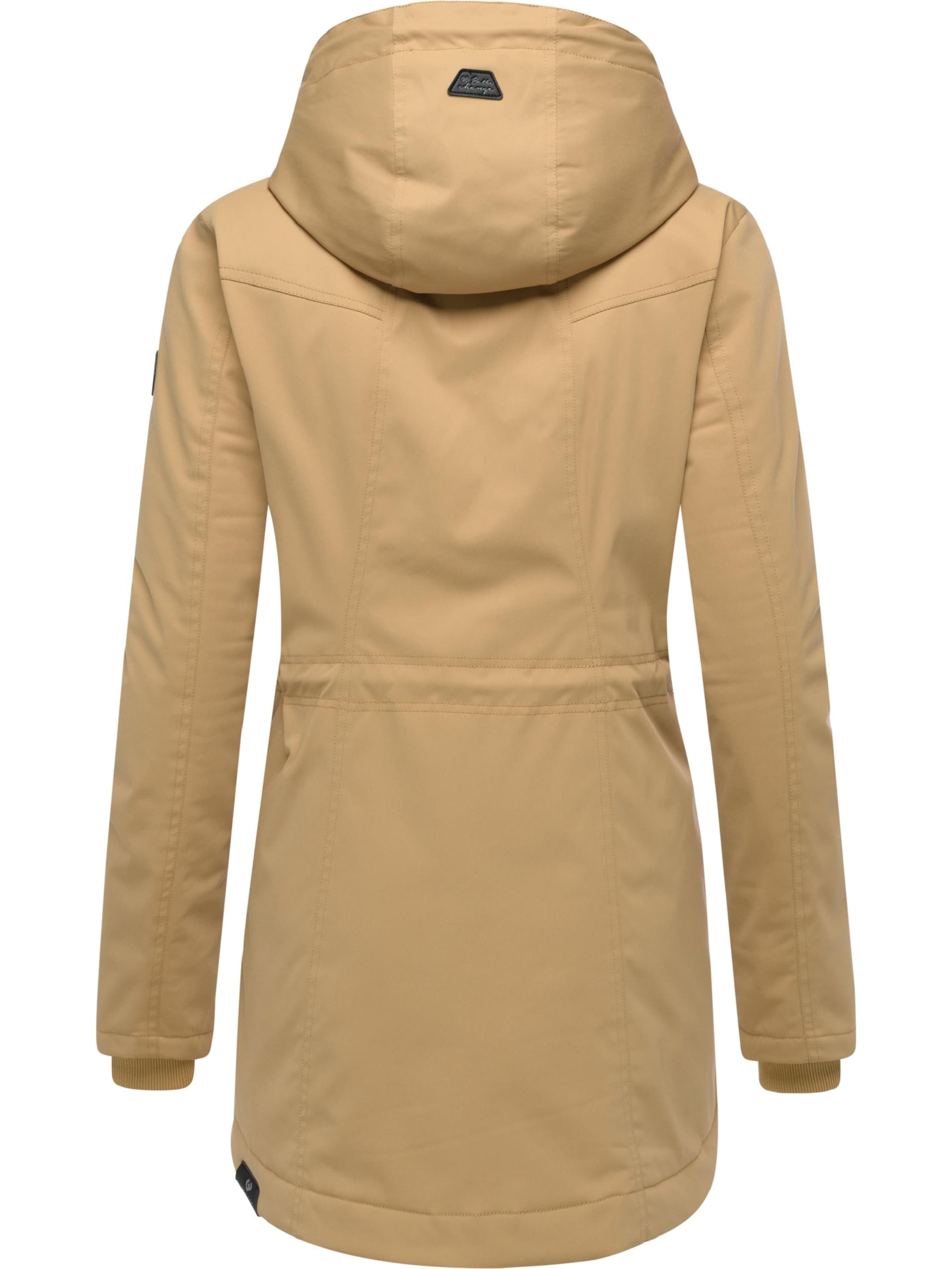 Ragwear Winter Jacket 'Ellsa' in Beige