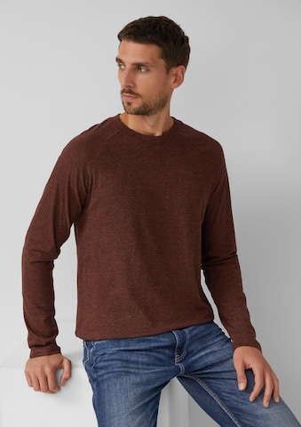 s.Oliver Shirt in Bruin