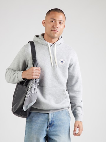 CONVERSE Sweatshirt 'CHUCK' in Grau: Vorderseite