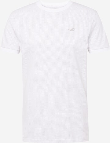 HOLLISTER T-shirt i vit: framsida