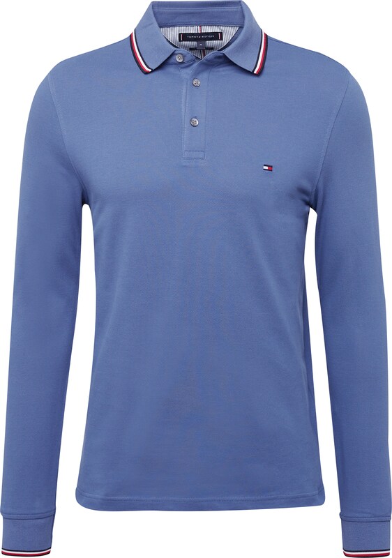 TOMMY HILFIGER Poloshirt in Taubenblau TOMMY HILFIGER Poloshirt in Taubenblau