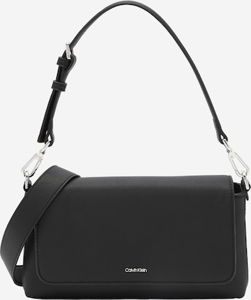 Regular Sac bandoulière 'MUST' Calvin Klein en noir : devant