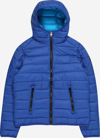 DIESEL Between-Season Jacket 'DOLMIR' in Blue: front