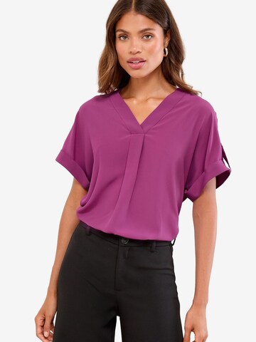Lipsy Bluse in Lila: Vorderseite