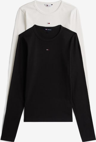 Tommy Jeans Футболка 'Essential' в Черный: спереди
