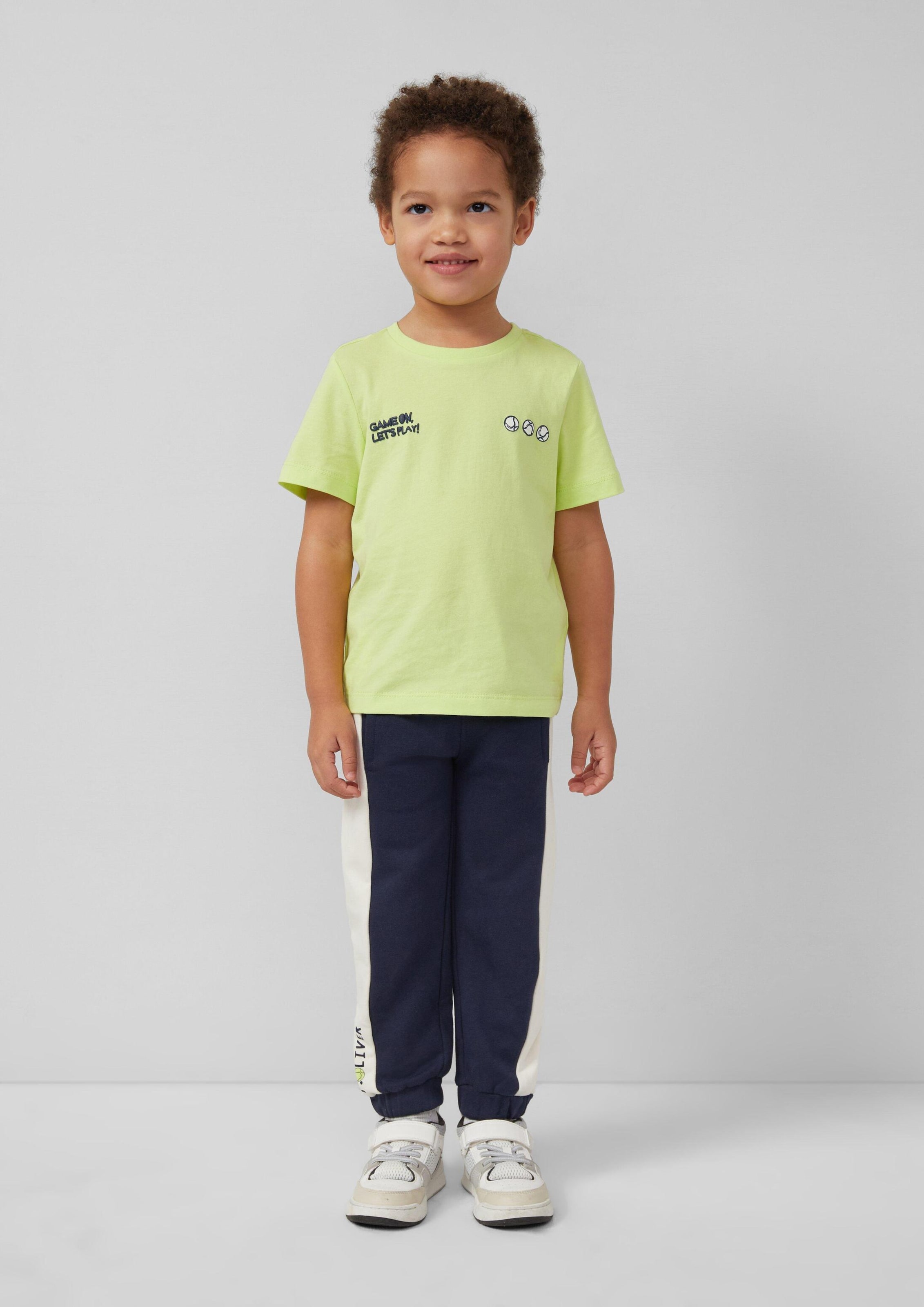 s.Oliver Tapered Broek in Blauw