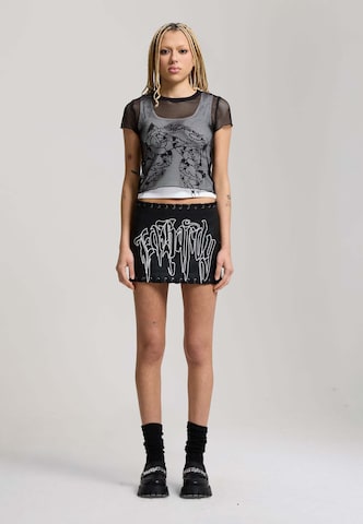 Ed Hardy Юбка 'Gothic Drip' в Черный