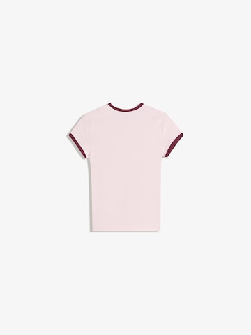 Bershka Тениска в розово