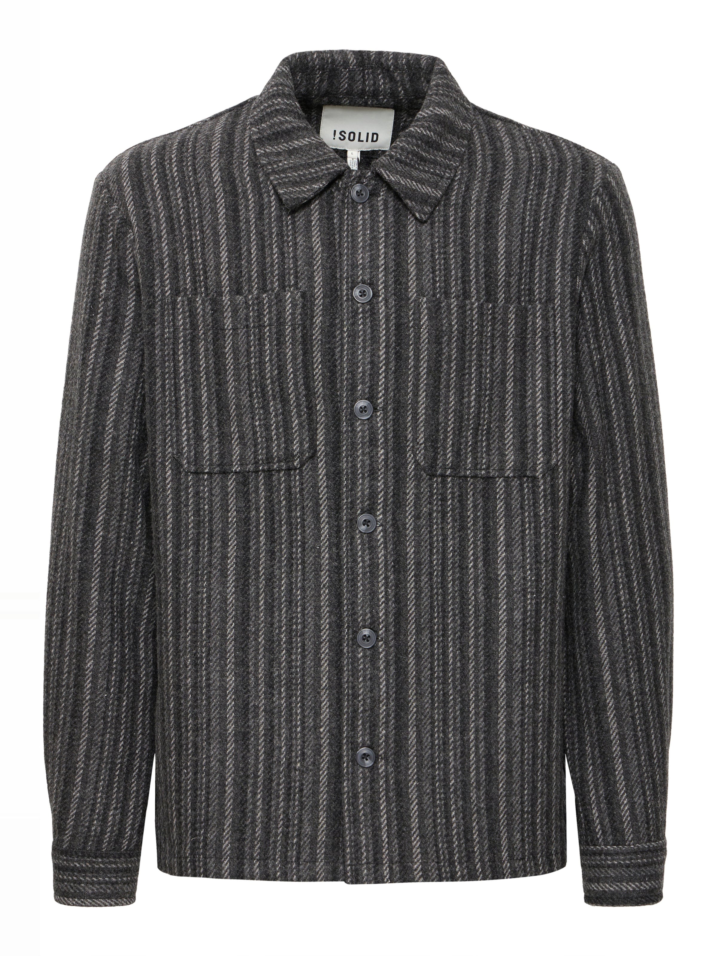 !Solid - Chaqueta de entretiempo 'SDROWE' en negro: frente
