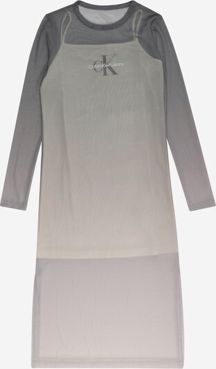 Suknelė iš Calvin Klein Jeans, spalva – smėlio spalva / tamsiai žalia / alyvinė spalva / balta, Prekių apžvalga